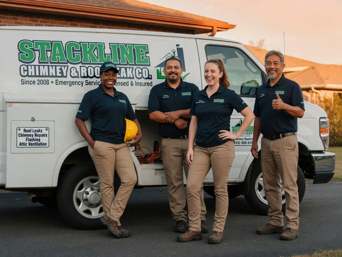 Chimney flashing repair company in North Easton, MA
